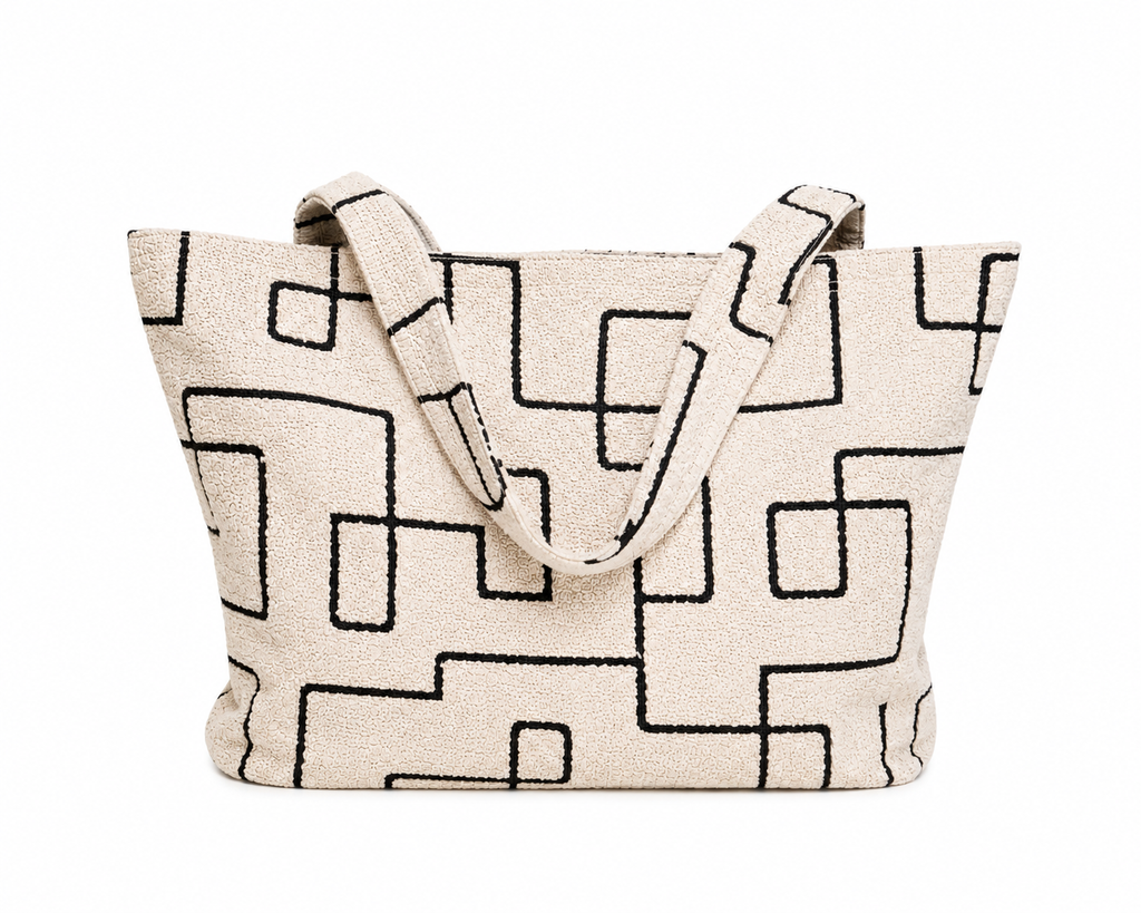 Rabat Bouclé Tote Bag